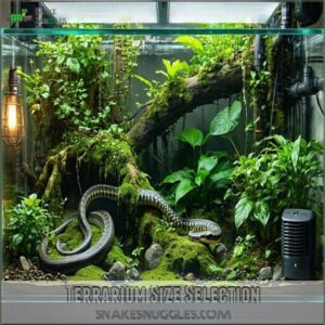 Terrarium Size Selection