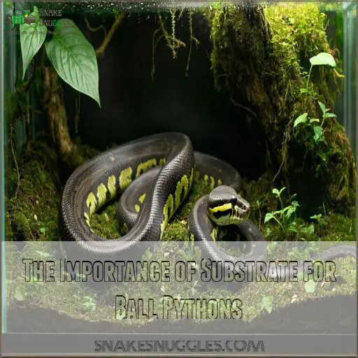 Best substrate for ball pythons top types tips and avoidable options