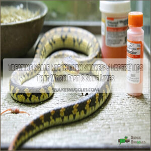 treating scale rot in corn snakes