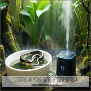 Water Bowls and Humidifiers