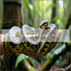 Ways to Prevent Future Reticulated Python Bites