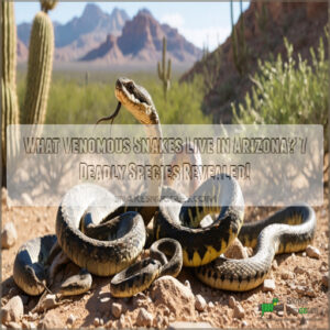 what venomous snakes live in arizona