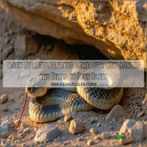 when do rattlesnakes come out