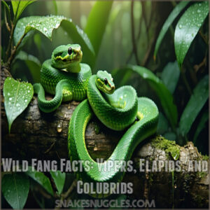 Wild Fang Facts: Vipers, Elapids, and Colubrids