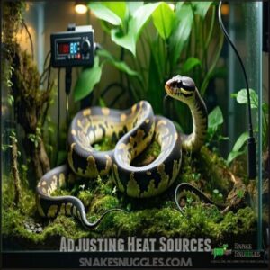 Adjusting Heat Sources