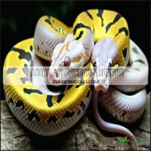 Albino and Piebald Morphs Albino and Piebald Morphs