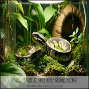 Ball Python Feeding Frequency Ball Python Feeding Frequency