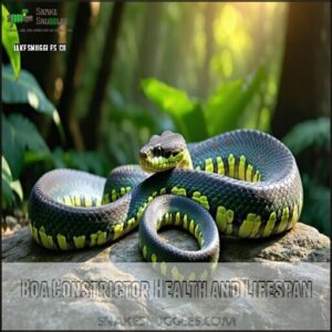 Boa Constrictor Health and Lifespan