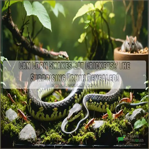 Can Corn Snakes Eat Crickets? The Surprising Truth Revealed!