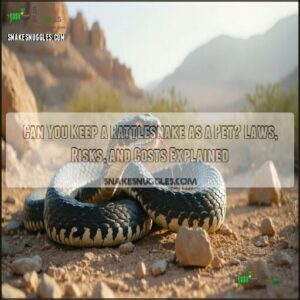 can you keep a rattlesnake as a pet