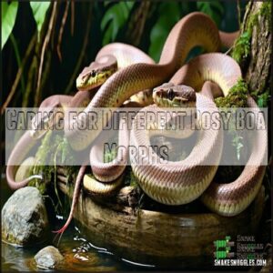 Caring for Different Rosy Boa Morphs