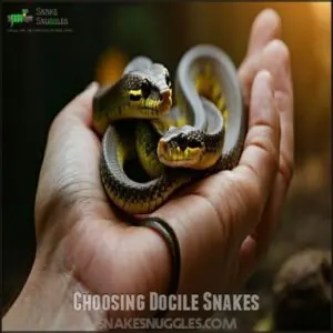 Choosing Docile Snakes Choosing Docile Snakes