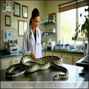 Choosing Snake Veterinarians