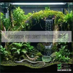 Choosing The Right Vivarium Size