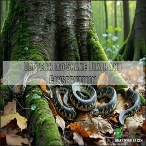 Copperhead Snake Birth and Conservation