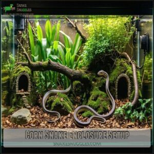 Corn Snake Enclosure Setup