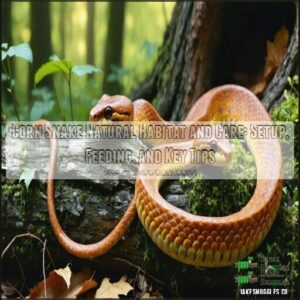 corn snake natural habitat and care