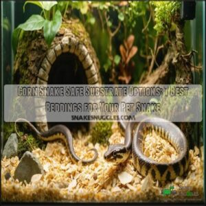 corn snake safe substrate options