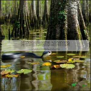 Cottonmouth Habitats