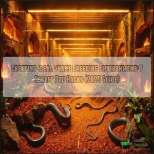 creating ideal snake breeding environment