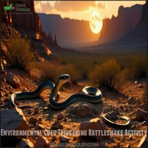 Environmental Cues Triggering Rattlesnake Activity