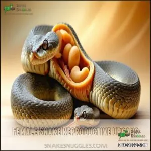 Female Snake Reproductive Organs Female Snake Reproductive Organs