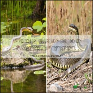 fox snake vs bull snake