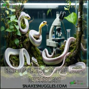 Genetics Behind Rosy Boa Morph Development