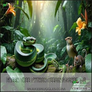 Green Tree Python Feeding Schedule