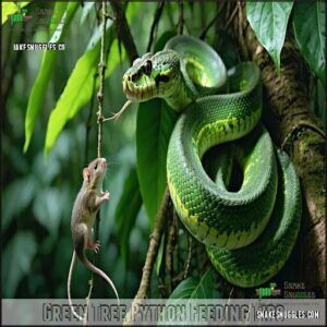 Green Tree Python Feeding Tips