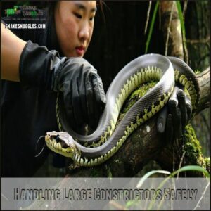 Handling Large Constrictors Safely