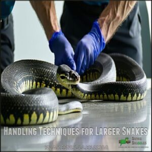 Handling Techniques for Larger Snakes