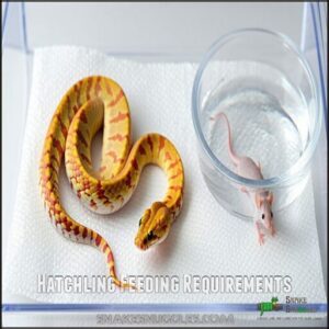 Hatchling Feeding Requirements