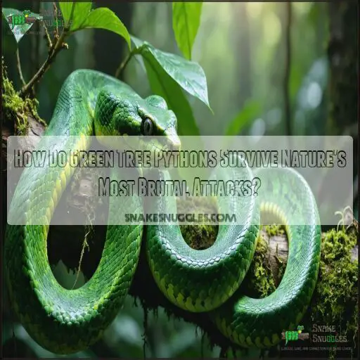 How Do Green Tree Pythons Survive Nature's Most Brutal Attacks?