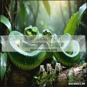 how much to feed a snake how much to feed a snake