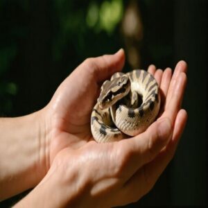 How to Handle Baby Ball Python