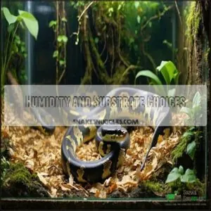 Humidity and Substrate Choices Humidity and Substrate Choices
