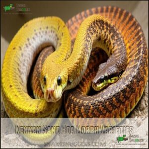 Kenyan Sand Boa Morph Varieties