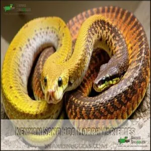 Kenyan Sand Boa Morph Varieties Kenyan Sand Boa Morph Varieties