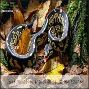 Leaf Litter and Textured Substrates Leaf Litter and Textured Substrates