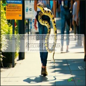 Legal Considerations for Taking Pet Snakes in Public