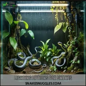 Lighting Options for Snakes Lighting Options for Snakes
