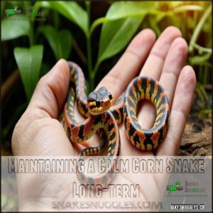 Maintaining a Calm Corn Snake Long-term