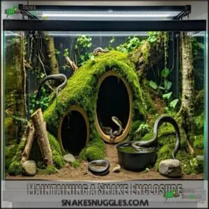 Maintaining a Snake Enclosure Maintaining a Snake Enclosure