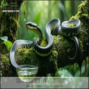 Maintaining Boa Nutrition Maintaining Boa Nutrition