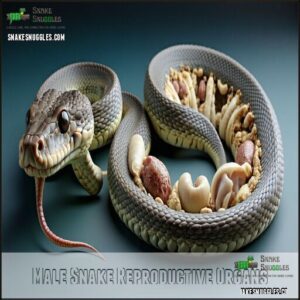 Male Snake Reproductive Organs