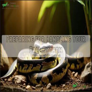 Preparing for Handling Your Ball Python