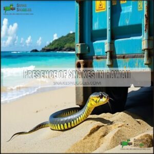 Presence of Snakes in Hawaii