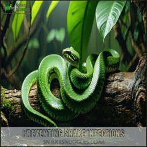 Preventing Snake Infections