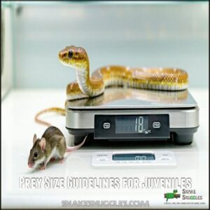 Prey Size Guidelines for Juveniles